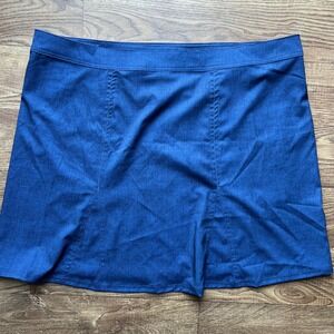 Ripskirt Length 1 Womens XXL‎ Blue Adjustable Wrap Skirt Cover up with Pockets